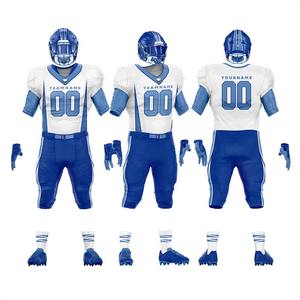 Maillot et pantalon en sergé avec drapeau du Football américain, nouveau Design 2022 - Product Image 1