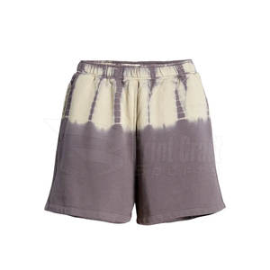 กางเกงขาสั้นลำลองคุณภาพพรีเมียมสำหรับผู้หญิง ใส่สบายในฤดูร้อน ไซส์ใหญ่ ระบายอากาศได้ดี ผ้าฝ้าย 100% ลายเรียบ - Product Image 1