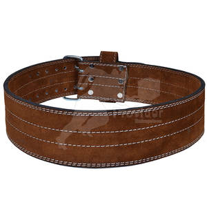 Adjustable Heavy Duty Eco-Friendly Wrap-around Adult <b>Weight</b> <b>Lifting</b> <b>Belt</b> Breathable Leather Construction for Weightlifting - Product Image 4