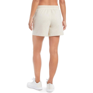 Pantalones cortos de chándal OEM al por mayor para mujer, ropa informal sostenible, pantalones cortos de chándal de mujer antipilling de material suave con logotipo personalizado - Product Image 5