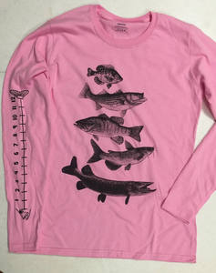 2024 nouveau Style à la mode personnalisé impression numérique à manches longues chemise de pêche vêtements de sport dames T-shirts - Product Image 3