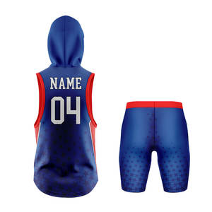 Uniforme de football américain 7v7 à capuche, compression, uniforme d'équipe 7on7, design personnalisé, uniforme 7v7 à vendre à bas prix - Product Image 4