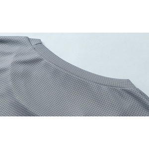 Camiseta Deportiva de Secado Rápido para Hombre, Manga Corta, Cuello Redondo, Absorbe la Humedad, Diseño Sólido, Tejido de Punto Comprimido, Serigrafía - Product Image 4