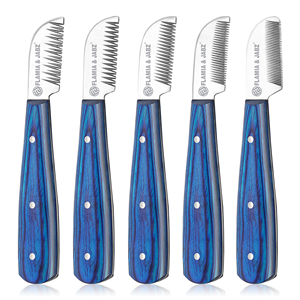 Cuchillo pelador ecológico para peine de aseo para perros Terriers - Product Image 1