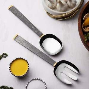 Cuillère de mariage en acier inoxydable de l'Inde, parfaite pour la décoration de table d'ustensiles de cuisine, accessoires de salle à manger d'hôtel - Product Image 4