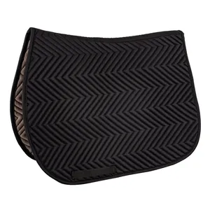 SHEMAX 2024 EQUESTRIAN SS'22 Jersey acolchado Circular Glitter Satin Saddle Pad ALTA CALIDAD DISEÑO DE ACOLCHADO PERSONALIZADO TODOS LOS COLORES - Product Image 3