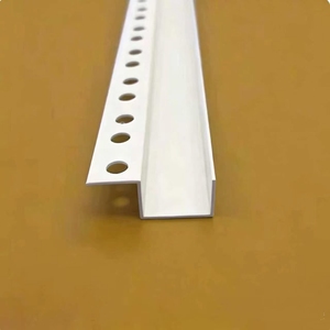 Profilés d'angle en vinyle pour murs secs, profilés d'angle extérieurs en forme de U pour plaques de plâtre, pour la construction et la décoration - Product Image 5