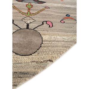 Alfombra Freedom Manchaha de Lana y Seda de Bambú Anudada a Mano, Color Marfil, 10 mm de Grosor, Diseño Abstracto para Sala de Estar, Pasillo - Les-1674 - Product Image 4