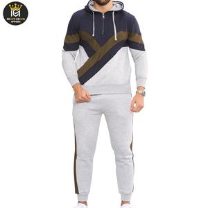 Algodón con capucha hombres Jogging traje nuevo Venta caliente invierno sólido impreso con capucha hombres Jogging traje Pakistán al por mayor - Product Image 6