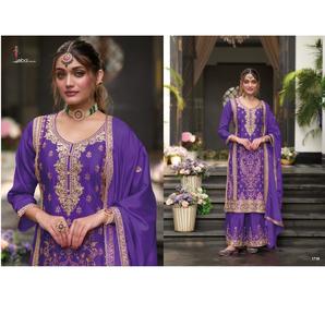 Estampado de lámina de diseñador Salwar Kameez para mujer Moda hacia adelante y llamativa de fabricante y proveedor indio - Product Image 1