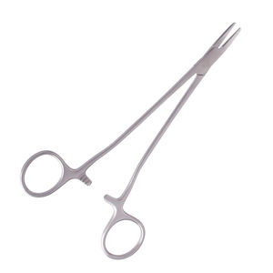 Tijeras quirúrgicas manuales alemanas de 6,5 \ "y portaagujas con acabado de arena con fórceps quirúrgicos de carburo de tungsteno de acero inoxidable - Product Image 2