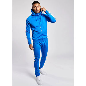 Ropa deportiva para hombre, chándal cálido con cremallera completa, conjunto deportivo, chándal informal, conjunto deportivo completo - Product Image 2