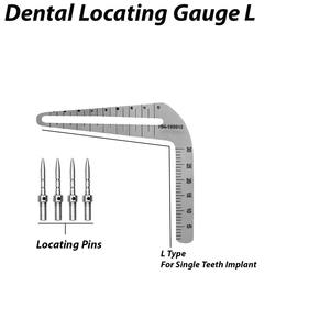 Juego de Calibradores de Profundidad para Localizador de Guía de Taladro Dental de Acero Inoxidable Manual Profesional |   Instrumento Quirúrgico Reutilizable de Alta Calidad - Product Image 4