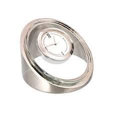 นาฬิกาตั้งโต๊ะโลหะหรูหราทันสมัยพร้อมกรอบสแตนเลส - Product Image 2