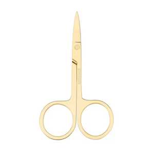 Tijeras de Manicura Profesionales para Diestros, Duraderas, de Acero Inoxidable, con Punta Recta y Afilada para Cejas, Uñas y Cutículas, Cuidado Personal - Product Image 1