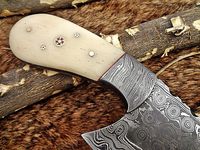 Couteau de survie tactique portable d'extérieur, personnalisé OEM, en acier Damas avec manche en bois, garantie 3 ans - Vente chaude usine