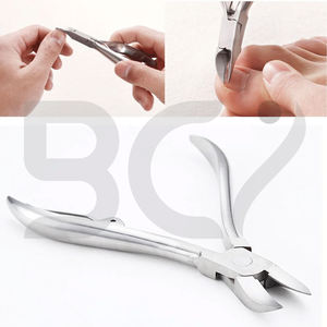 Couleur argent facile à saisir coupe-ongles coupe-ongles à lame incurvée pince podiatrique pour ongles épais outil de soin des pieds efficace - Product Image 3
