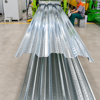 Plancher en acier galvanisé à nervures ouvertes, revêtement durable pour ateliers et construction de mezzanines en Asie du Sud-Est