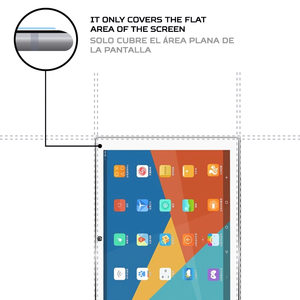 ฟิล์มกันรอยหน้าจอสำหรับแท็บเล็ตเทคลาสท์ T98 - Product Image 4