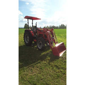 TRACTOR CARGADOR MAHINDRA 1626 DE ALTO RENDIMIENTO, 25.9HP, 4X4, MOTOR DIÉSEL DE 3 CILINDROS, TRANSMISIÓN HIDROSTÁTICA DE 3 RANGOS, EN VENTA - Product Image 1