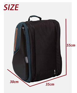 กระเป๋าแพเดิลแบบสะพายหลังคุณภาพสูง ปี 2025 ขายดี ปรับแต่งได้ ใช้งานได้หลากหลาย สำหรับเทนนิส พิคเคิลบอล และแร็กเกตแพเดิล ความจุขนาดใหญ่ - Product Image 4