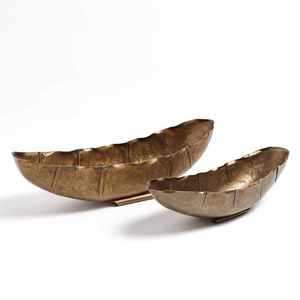 Tazón de frutas secas fundidas de Metal con diseño de hoja, almacenamiento decorativo para nueces, tazón de almacenamiento de aperitivos, dulces y aperitivos, duradero - Product Image 4