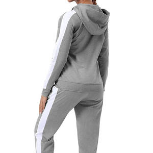Women's Tiger Print Tracksuit, Zip-Up Jacket and Pants Set, Stylish Athletic <b>Leisurewear</b> - Product Image 3