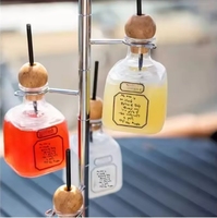 Pailles à boire en acier inoxydable Patron Margarita Tree Patron Flight, accessoires de bar