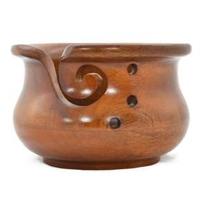 Bol de fil à la mode moderne support créatif parfait pour afficher le fil et garder les fournitures de crochet à tricoter bien rangées - Product Image 1