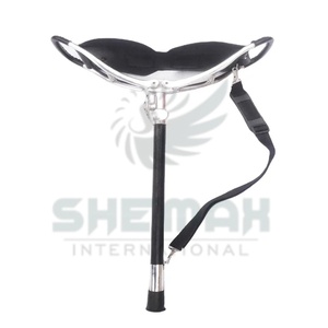 Sturdy and handling perfect for riders <b>with</b> foldable design for horse riding, trekking, and outdoor comfort support. - Product Image 4