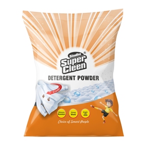 Sindhu Super Cleen Poudre à lessive à haute mousse fabriquée en Inde 15-30% pour ingrédients sans danger pour les vêtements - Product Image 2
