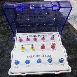 Kit de Implantes Dentales Manuales Universales de Acero Inoxidable de 14 Piezas, Herramientas Quirúrgicas Profesionales Intensas, Certificación CE, Colocación de Implantes - Product Image 4