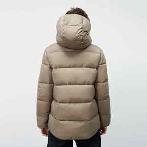 2025 nueva chaqueta acolchada de invierno para hombre de calidad superior a la moda estilo único tejido de punto con capucha logotipo personalizado bolsillo servicio OEM - Product Image 5