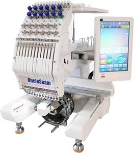 Oferta de Venta: Máquina de Bordar Plana de 7 Agujas de Alto Rendimiento para Uso Doméstico, 1200 RPM, Nueva, con Rodamientos y Engranajes de Alta Precisión - Product Image 5