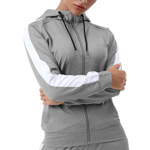 Conjunto Deportivo de 2 Piezas con Logotipo Personalizado, Top con Hombros Caídos y Pantalones Deportivos para Mujer, en Venta - Product Image 5