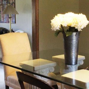 Galvanized Metal <b>Vase</b> Rustic Farmhouse <b>Tall</b> Galvanized Metal Flower <b>Vase</b> for Wedding, Table, Home Decor - Product Image 5