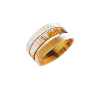 Brazaletes de cuerno de buey sostenibles, pulseras ecológicas hipoalergénicas ligeras, diseño de joyería de Color de cuerno Natural, los mejores brazaletes - Product Image 3