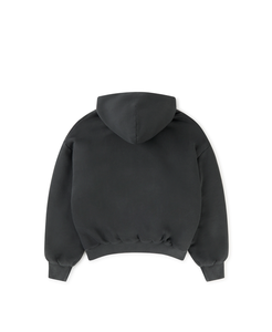 Sweat à capuche double personnalisé, épais, 480 g/m², 100 % coton molletonné, épaules tombantes, coupe classique, imprimé, écologique - Product Image 3