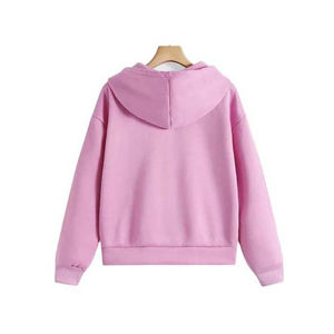 Sudaderas con capucha de lana coloridas de último diseño para mujer, logotipo bordado por encargo, liso, de alta calidad, último diseño - Product Image 5