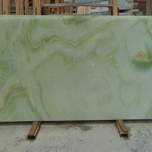 Losa de Ónix Verde Claro Hecha a Mano, Losa de Mármol de Ónix, Losa de Piedra de Ónix - Product Image 1