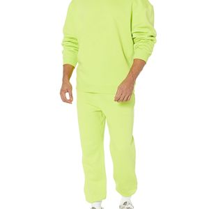 Light Green Sweatshirts 100% Cotton Heavyweight Drop Shoulder Custommade logo Heavyweight Sweatshirts - Product Image 6