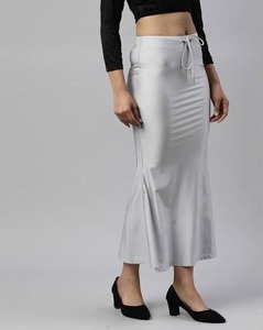 Venta al por mayor de encargo de alta cintura Bodycon falda de las mujeres elástico de punto sirena dobladillo largo lápiz falda - Product Image 1