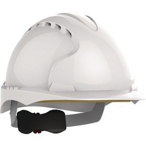 Casque de protection EVO3-Revolution, lot de 6, blanc, polyéthylène, EN 397, équipement de sécurité JSP Fitness - Product Image 1
