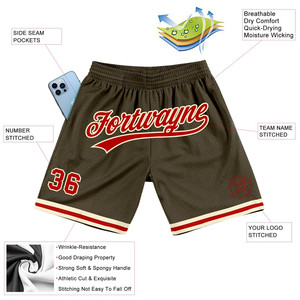 Pantalones cortos deportivos OEM con tela ligera y ajuste cómodo para correr, fitness y uso al aire libre - Product Image 2