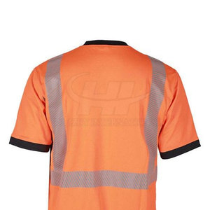Camisetas de Trabajo Reflectantes de Alta Visibilidad para Hombre, Uso Industrial y de Construcción, Certificación CE - Product Image 6