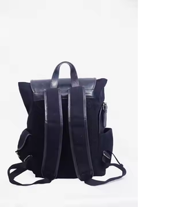 Crazy กระเป๋าเป้สะพายหลังหนังแท้สไตล์วินเทจความจุขนาดใหญ่สำหรับผู้ชายกระเป๋าเดินทางเดินป่าโรงเรียนผู้ชายกระเป๋าเป้หนังจากอินเดีย - Product Image 3