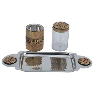 Plateau Mubkhar en bois élégant et boîte de brûleur d'encens ensemble fait à la main Bakhoor brûleur maison aromathérapie Majlis prière coffret cadeau - Product Image 3