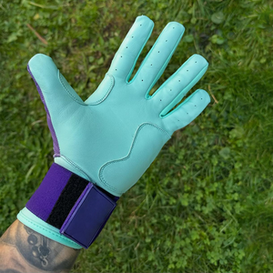 Guantes de Bateo de Béisbol Profesionales Ligeros de Piel de Vacuno con Logotipo Personalizado, Unisex, Ajustables, de Alta Calidad - Product Image 6