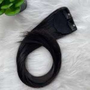 HQ 2 Clips en parche lateral de cabello humano Extensión de cabello de mujer 2 Clips Parche lateral Voluminizador Hecho a mano Estilo libre Agregar longitud de cabello - Product Image 2