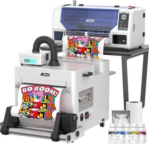 MZKs A3 Plus XP600 Dual Head DTF <b>Printer</b>,Automatic Time Cleaning Maintain+Ink Anti-Clog Design,3X Speed Compared to L1800,7 LED - Product Image 2